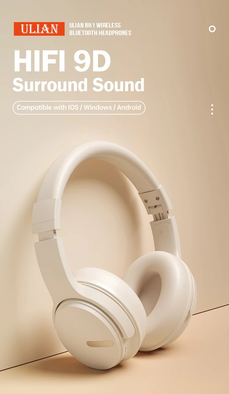 BH1 Type-C Foldable Bluetooth Headphones