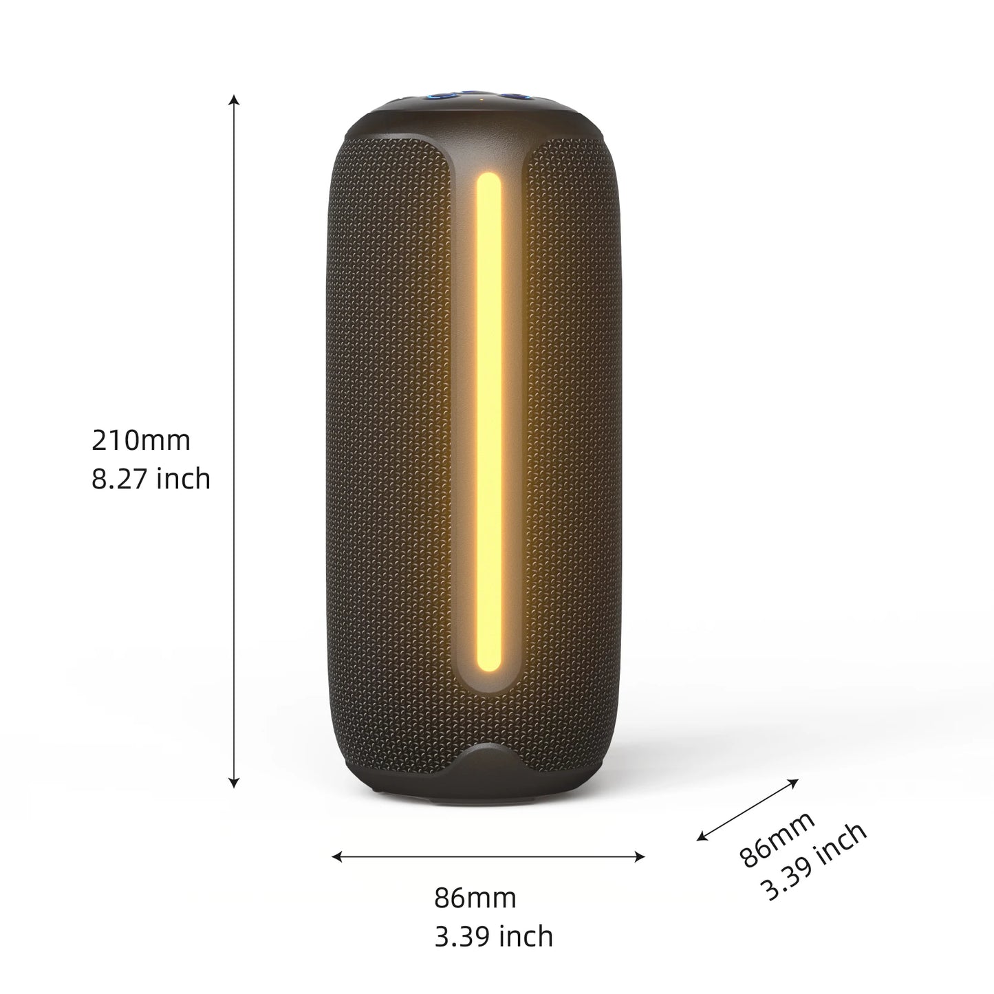 Mini RGB LED Bluetooth Speaker