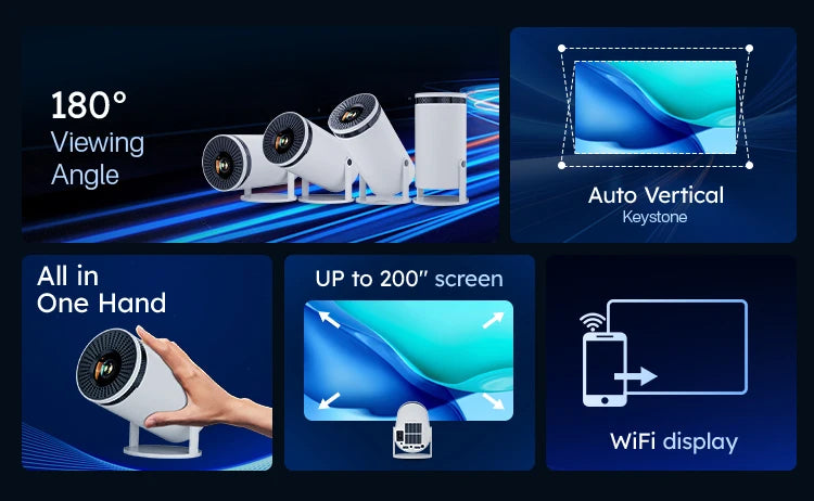 HY300 Android Mini Projector