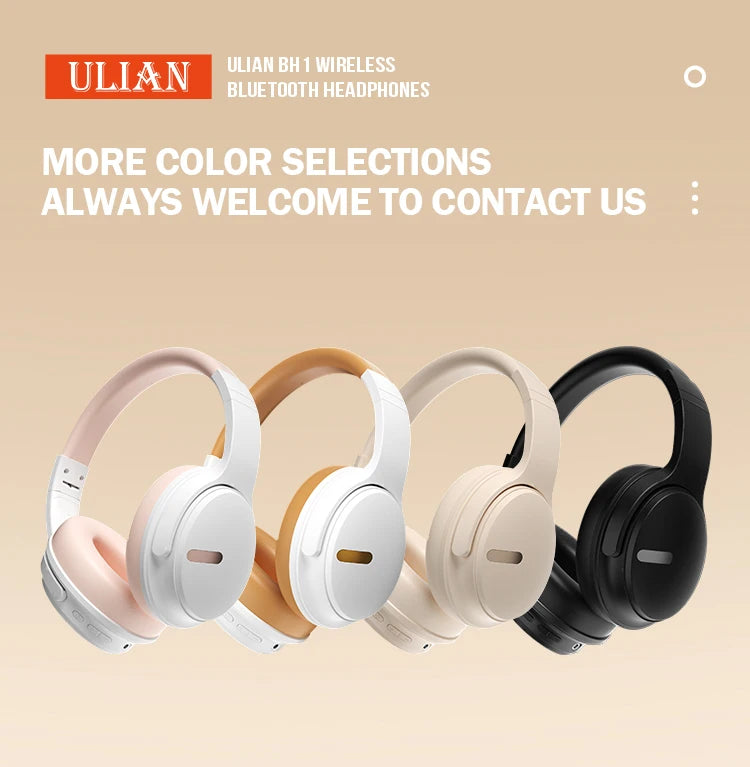 BH1 Type-C Foldable Bluetooth Headphones